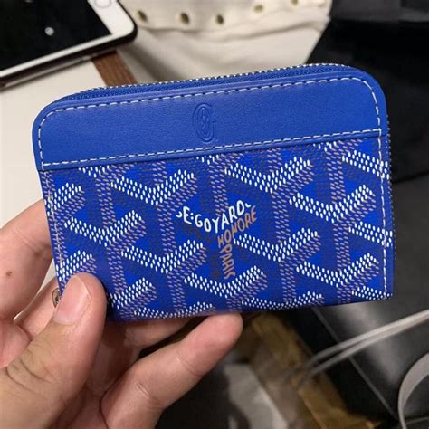 goyard customization|goyard wallet zipper.